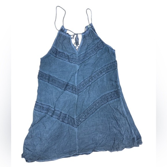 Andree Blue Mini Dress - Picture 6 of 11